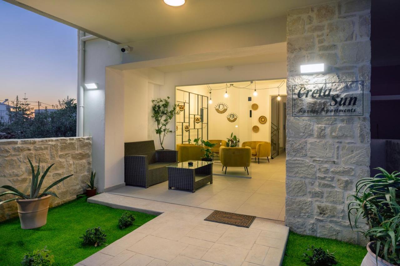 Creta Sun Luxury Apartments Rethymno Exteriör bild