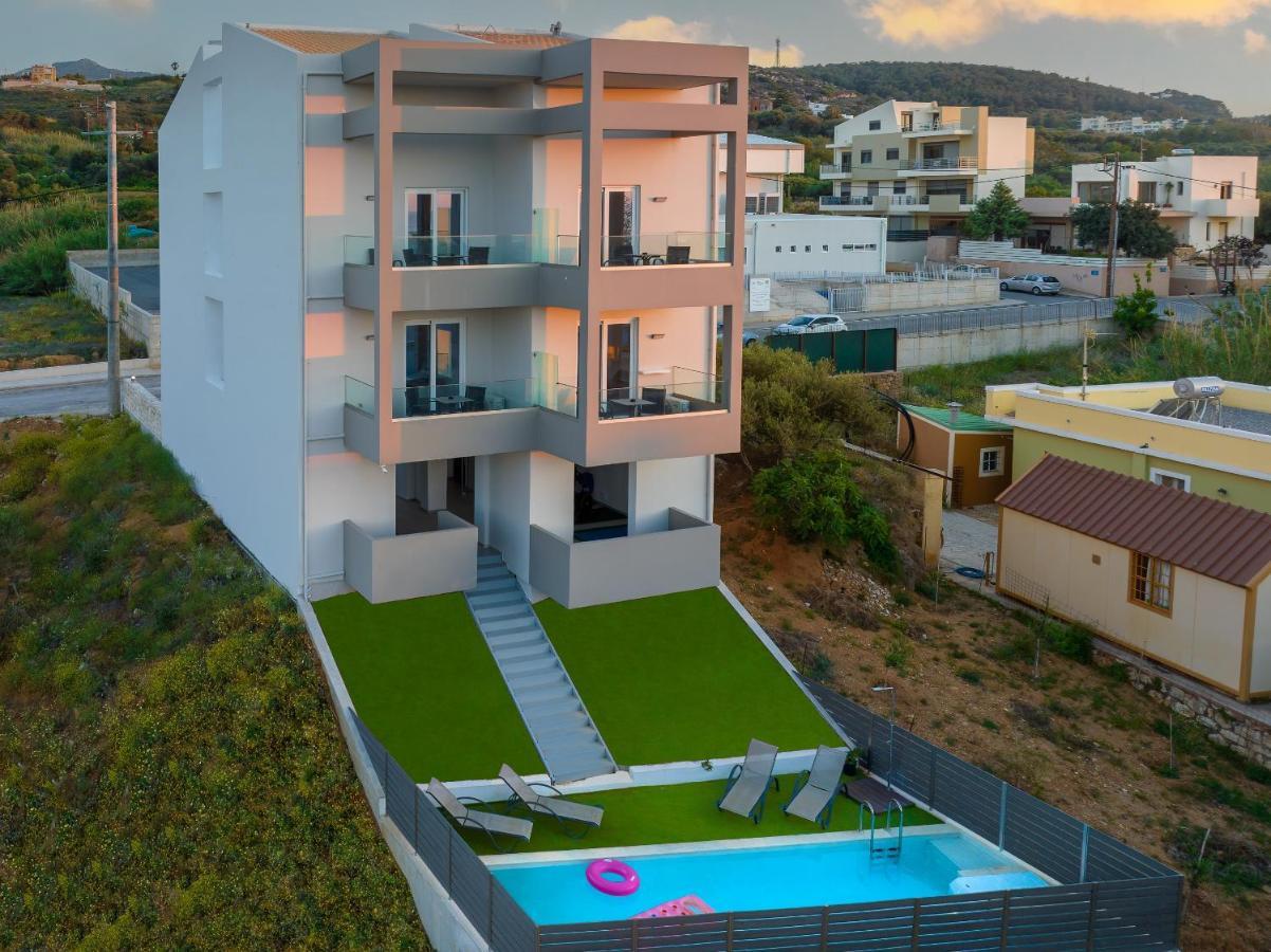 Creta Sun Luxury Apartments Rethymno Exteriör bild
