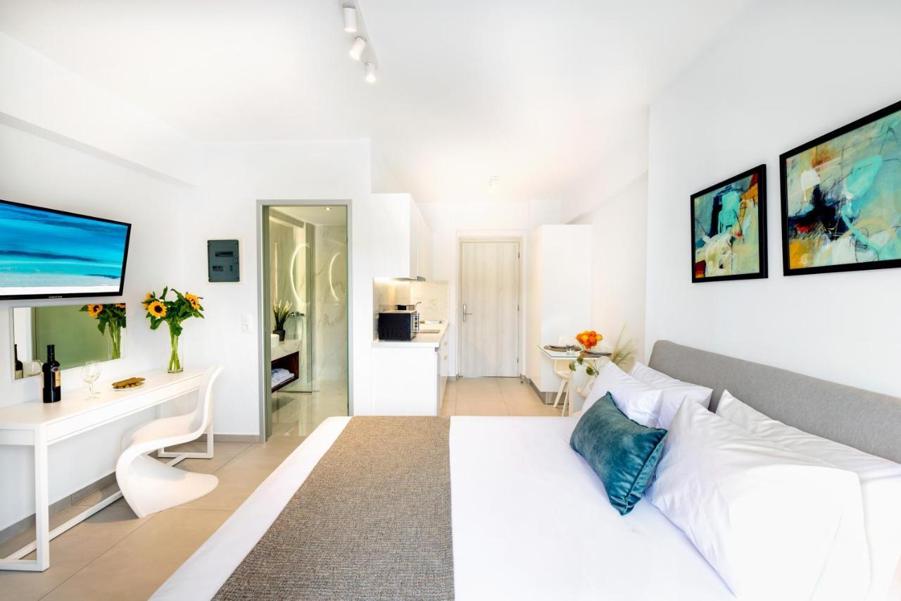 Creta Sun Luxury Apartments Rethymno Exteriör bild
